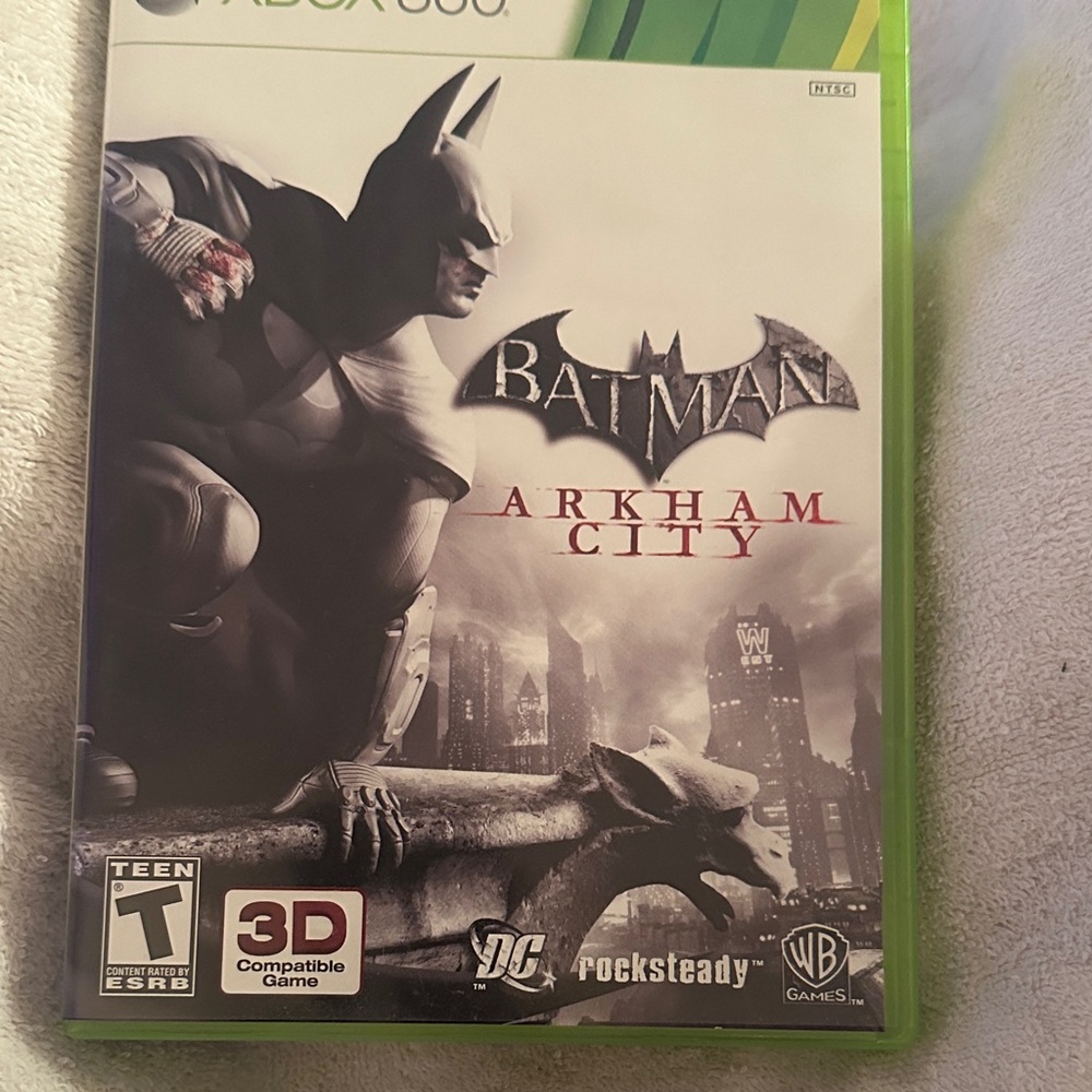 Batman: Arkham City for Xbox 360 - Black and White Edition